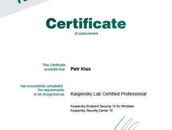 Kaspersky Certified Professional 2013