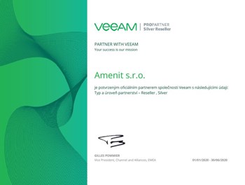 Veeam Silver Partner 2020