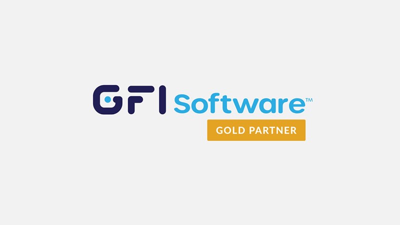 Amenit je GFI Software GOLD partner pro rok 2024