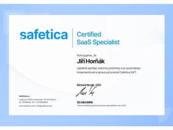 Safetica Certified SaaS Specialist 2023