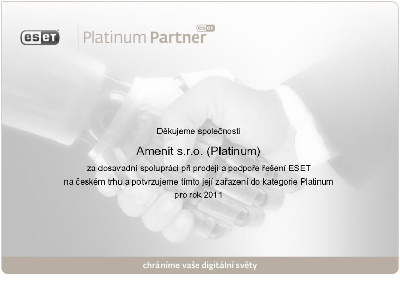 ESET Platinum Partner 2011