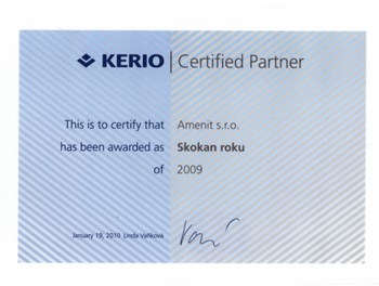 Kerio Skokan roku 2009