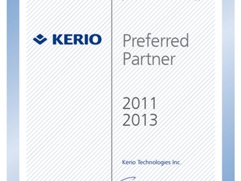 Kerio Certified Partner 2011
