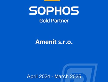 SOPHOS Gold Partner  2024/2025