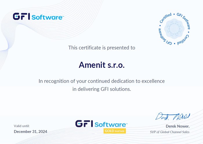 GFI Gold Partner 2024