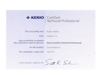 Kerio Certified Technical Professional 2010