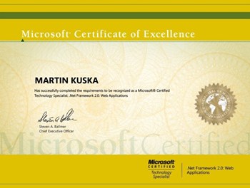 Microsoft .NET Framework, Web Applications 2009