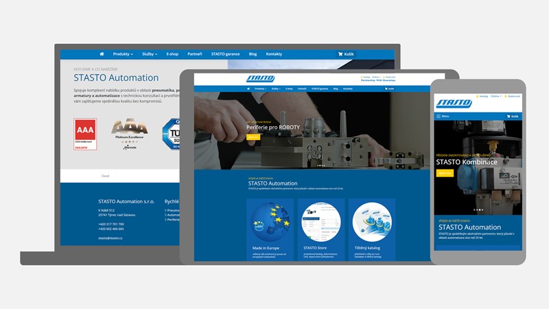 Nové stránky STASTO.cz - CMS UMBRACO