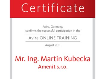 Avira online training 2011