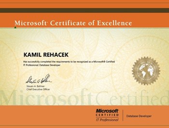 Microsoft Certified Database Developer 2007