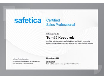 Safetica Certified Sales Professional 2026