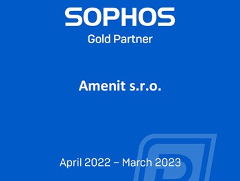 SOPHOS Gold Partner  2022/2023