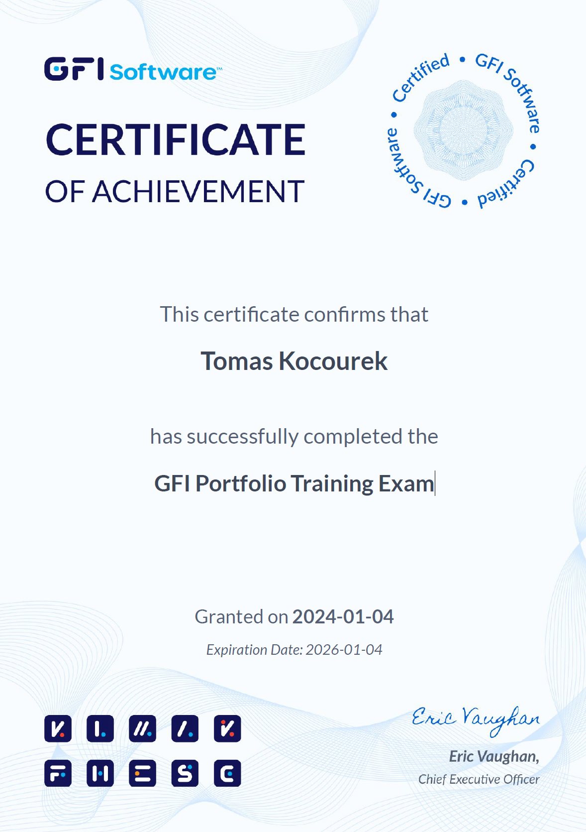 GFI Portfolio Training Exam 2024