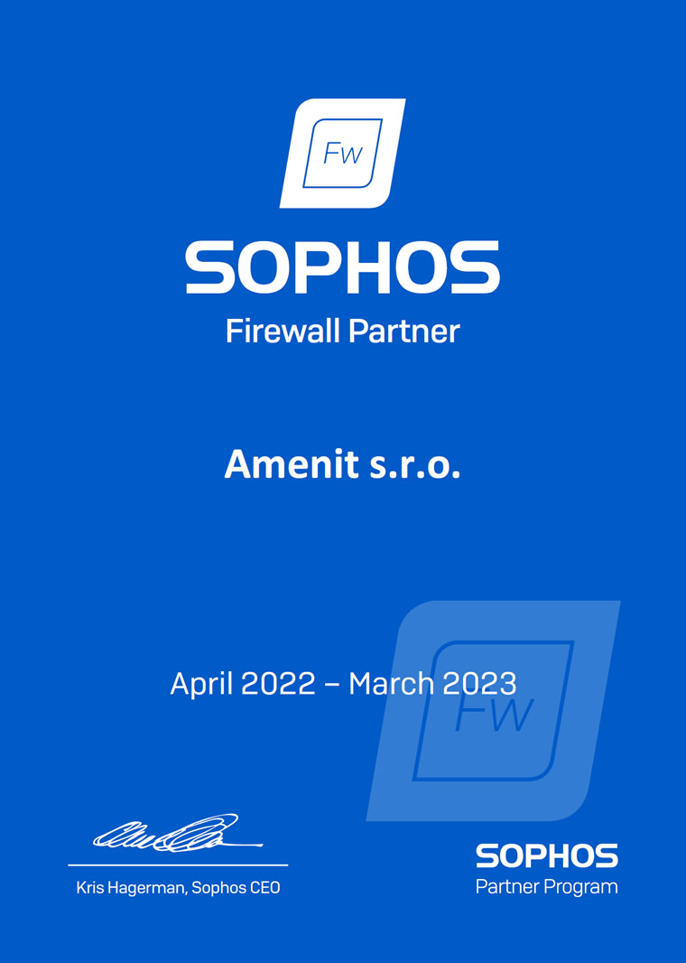 SOPHOS Firewall Partner 2022/2023