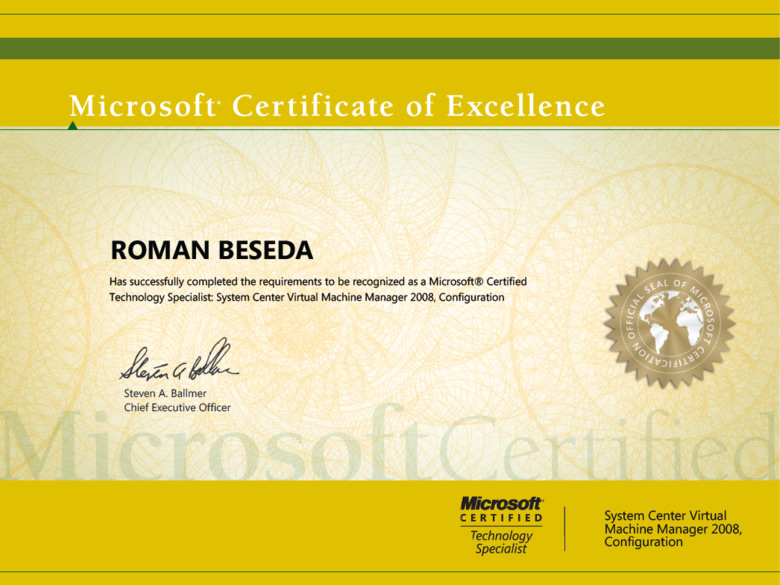Windows System Center Virtual Machine Manager 2010