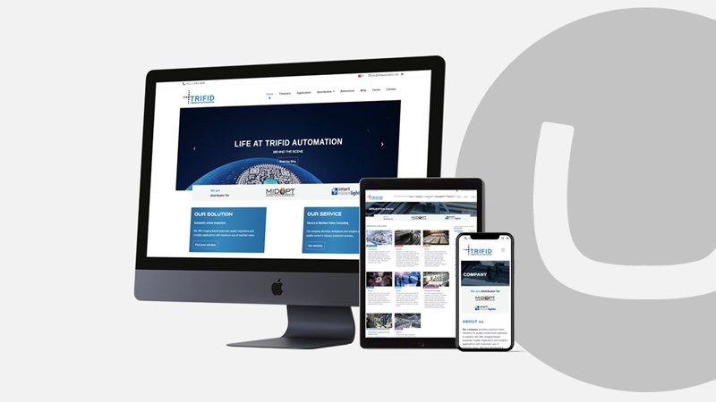 Webové stránky TRIFID Automation