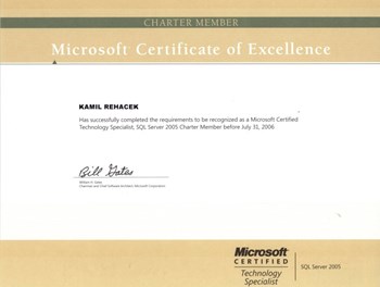 Microsoft Certified Technology Specialist 2006