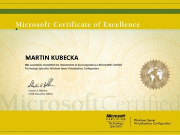 Microsoft Windows Server Virtualization/Configuration 2010