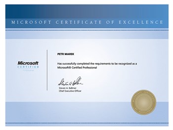 Microsoft Certified Professional 2009