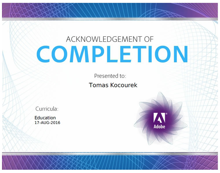 Adobe education 2016