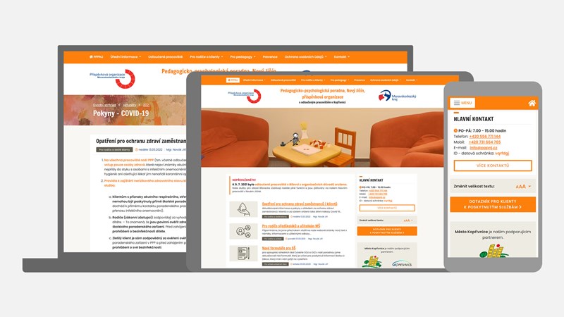 Nové webové stránky PPPNJ.cz - CMS UMBRACO