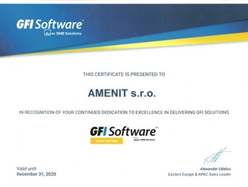 GFI Gold Partner 2020
