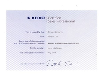 Kerio Certified Sales Professional 2010