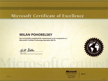 Microsoft Certified Technology Specialist 2009