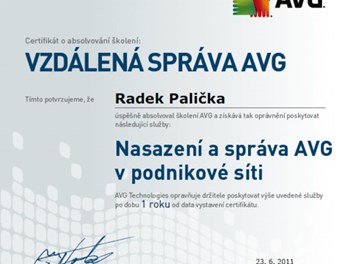 AVG Vzdálená správa 2011