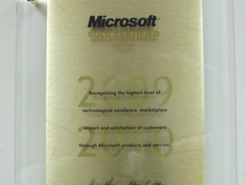 Microsoft Gold Partner 2009 - 2010