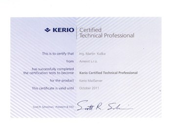 Kerio Certified Technical Professional 2010