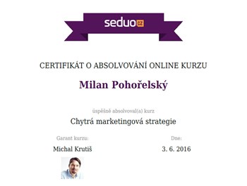 Chytrá marketingová strategie 2016
